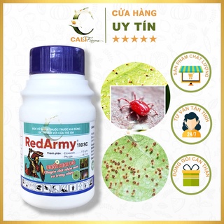 Thuốc diệt nhện Red Army 110SC chai 100ml Chiến Binh Đỏ chuyên diệt nhện non và trứng nhện