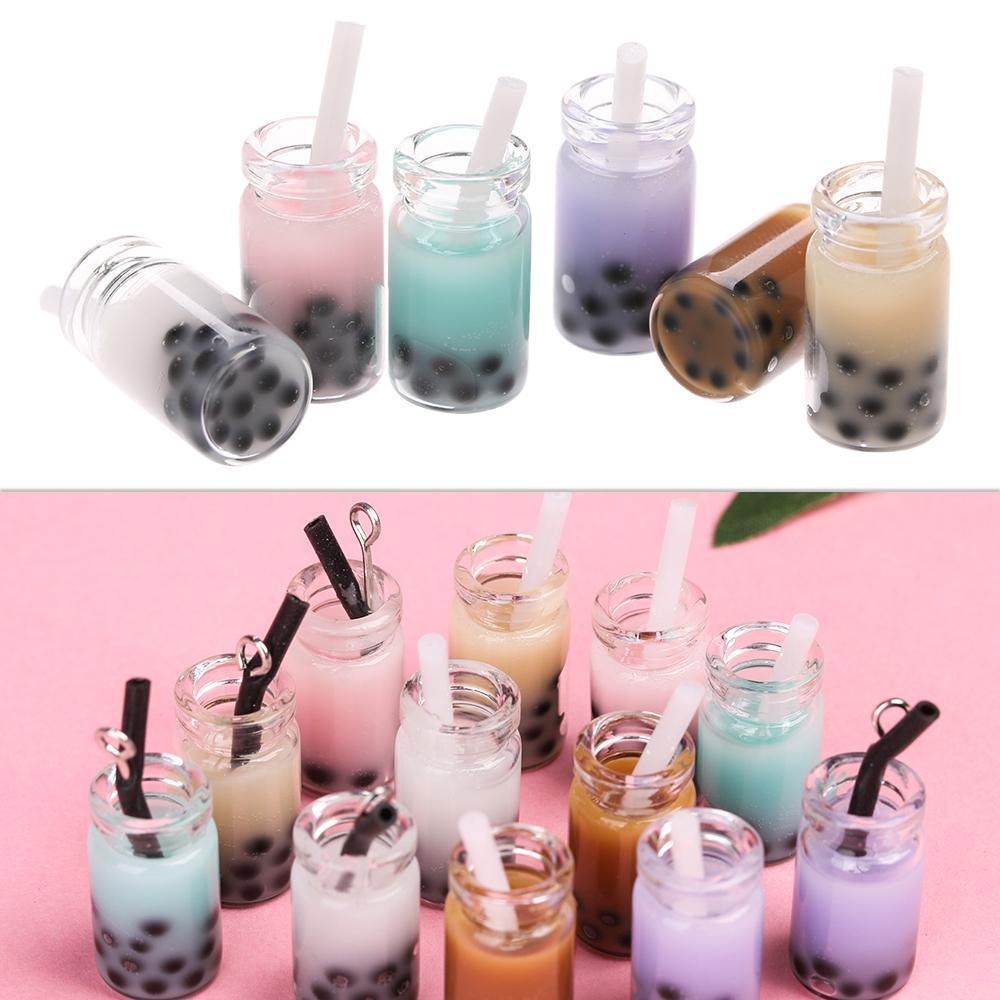 BEBETTERM 4 Chai Nước Uống Trang Trí Nhà Búp Bê Cỡ 1 / 12