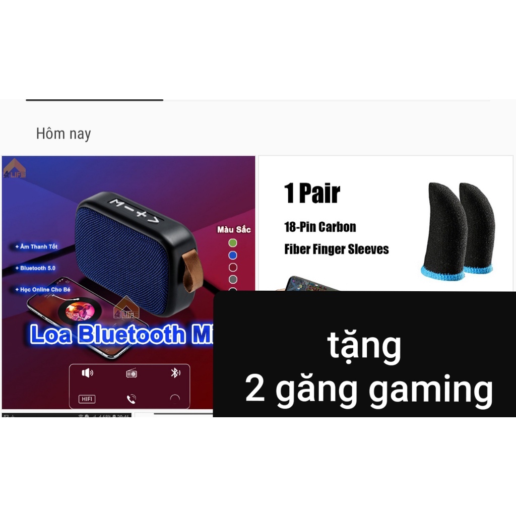 Loa Bluetooth Mini 💥Đèn LED Đổi Màu💥 hot titok