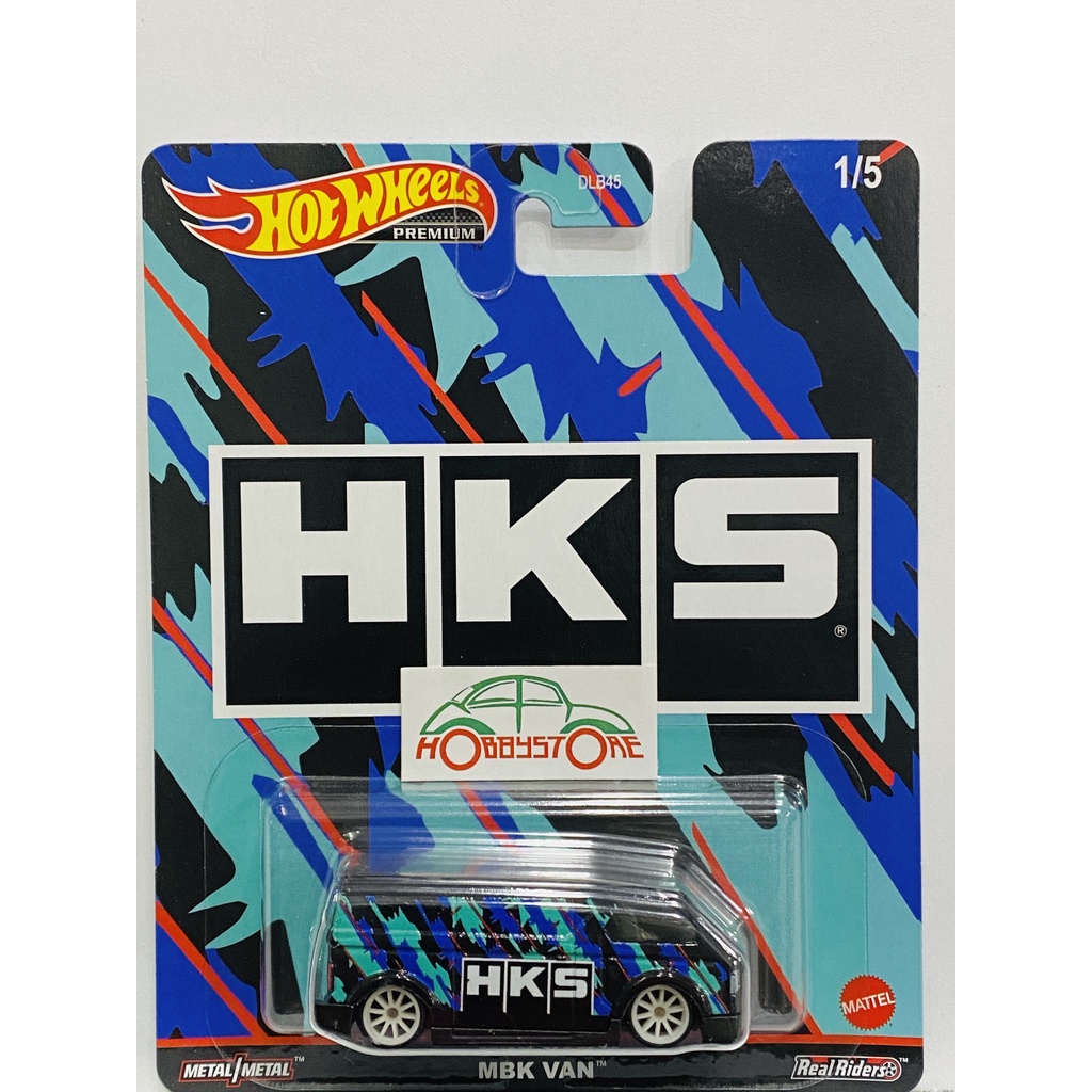 Xe mô hình Hot Wheels Premium Bus Defender 77 custom Van