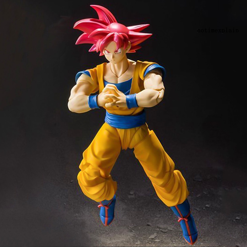 Mô hình nhân vật Son Goku trong anime Dragon Ball dành cho làm đồ chơi trang trí