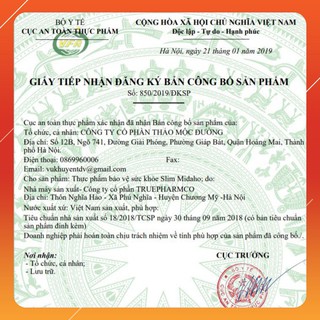 Viên uống hỗ trợ giảm cân Slim Midaho