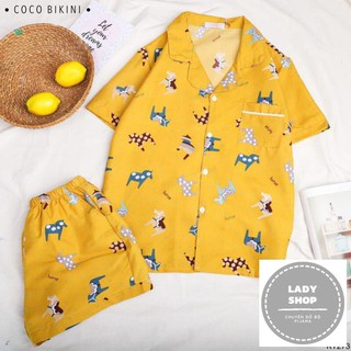 [Siêu Hot] Bộ đồ Pijama 💖 Bộ Ngủ - Đồ Mặc Nhà Kate Thái (Hình Ngựa HT273) [HÀNG ĐẸP CHUẨN]