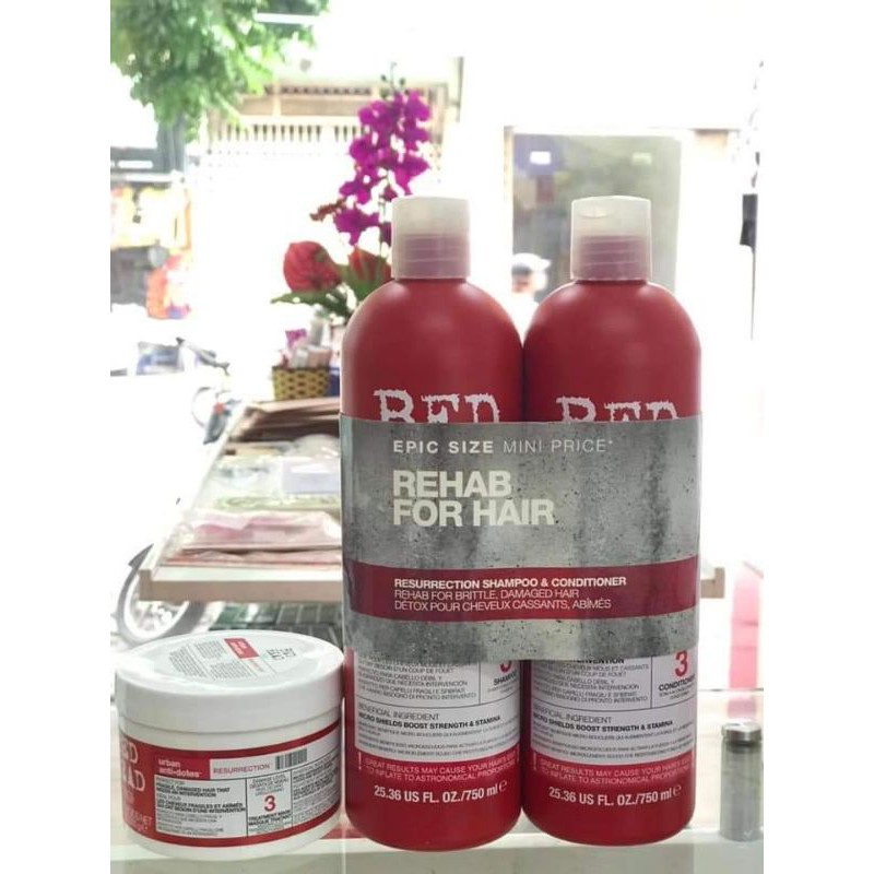 Dầu Gội TIGI ĐỎ