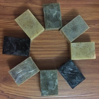 Combo 50 bánh xà bông bồ hòn handmade-120gr