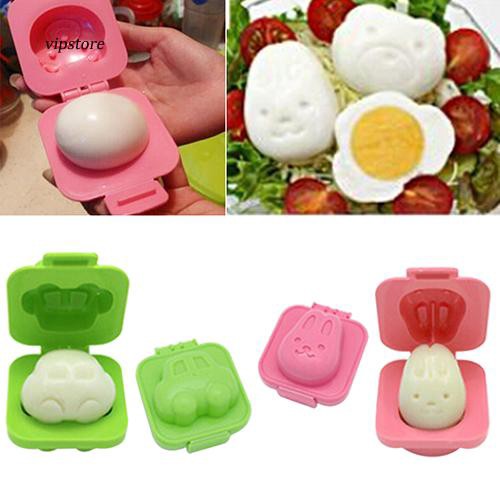 Set 2 Khuôn Làm Cơm Nắm Hình Hoạt Hình Đáng Yêu