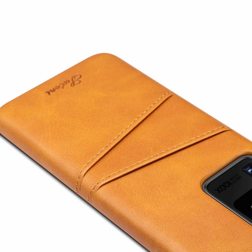 Ốp Điện Thoại Da Có Ngăn Đựng Thẻ Cho Samsung Galaxy S23 S22 Ultra S20 Note 10 Plus Note 20 S10 +