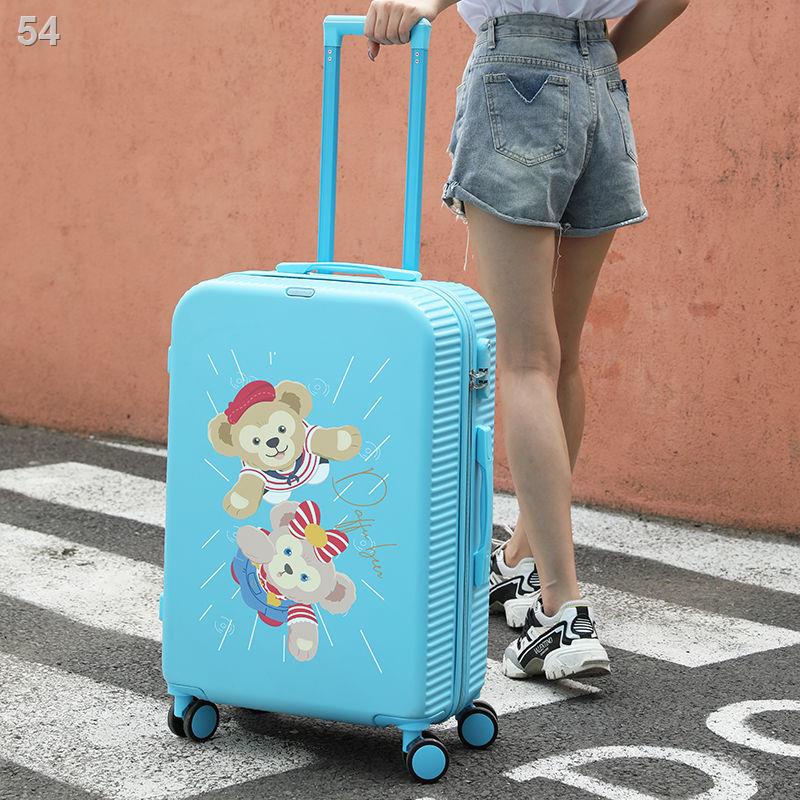 （Hộp kéo）Vali dễ thương in mới hộp đựng xe đẩy graffiti nhỏ nữ nam 20 24 thỏ mạnh mẽ và bền