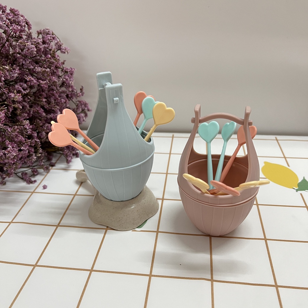 Bộ 10 chiêc nĩa ăn trái cây Việt Nhật