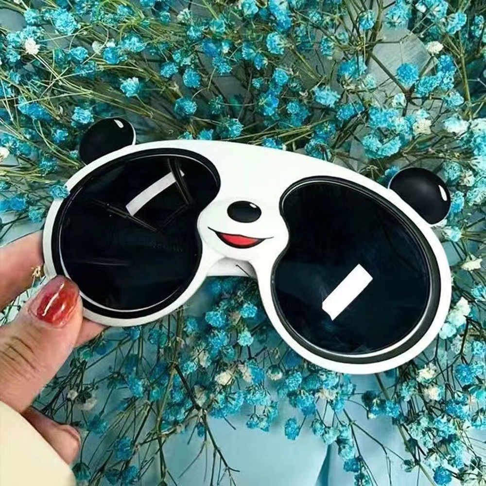 Kính Mát Phân Cực Chống Tia UV Hình Gấu Trúc Dễ Thương Cho Bé