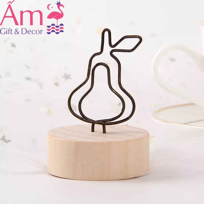 Kẹp Ảnh Để Bàn Bằng Gỗ Cute Nhiều Hình - Kẹp Ảnh Giấy Trang Trí Phòng  - Kích Thước 3x3cm - Freeship Xtra Toàn Quốc | BigBuy360 - bigbuy360.vn