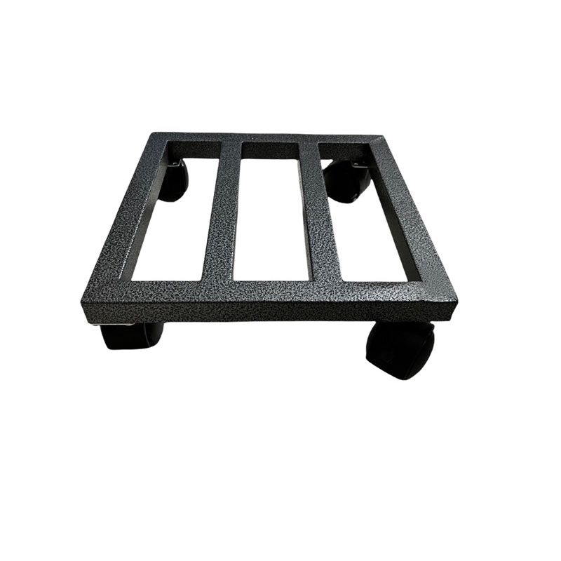 Kệ để chậu cây có bánh xe, đế để chậu cây có bánh xe và khoá cố định hình vuông
