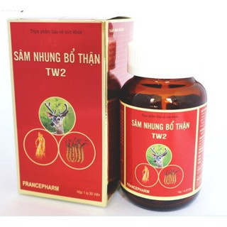 SÂM NHUNG BỔ THẬN TW2 - BỔ THẬN TRÁNG DƯƠNG TĂNG CƯỜNG SINH LỰC - KHÔNG LO THẬN YẾU, ĐAU LƯNG, TIỂU ĐÊM BỔ THẬN NAM DƯỢC