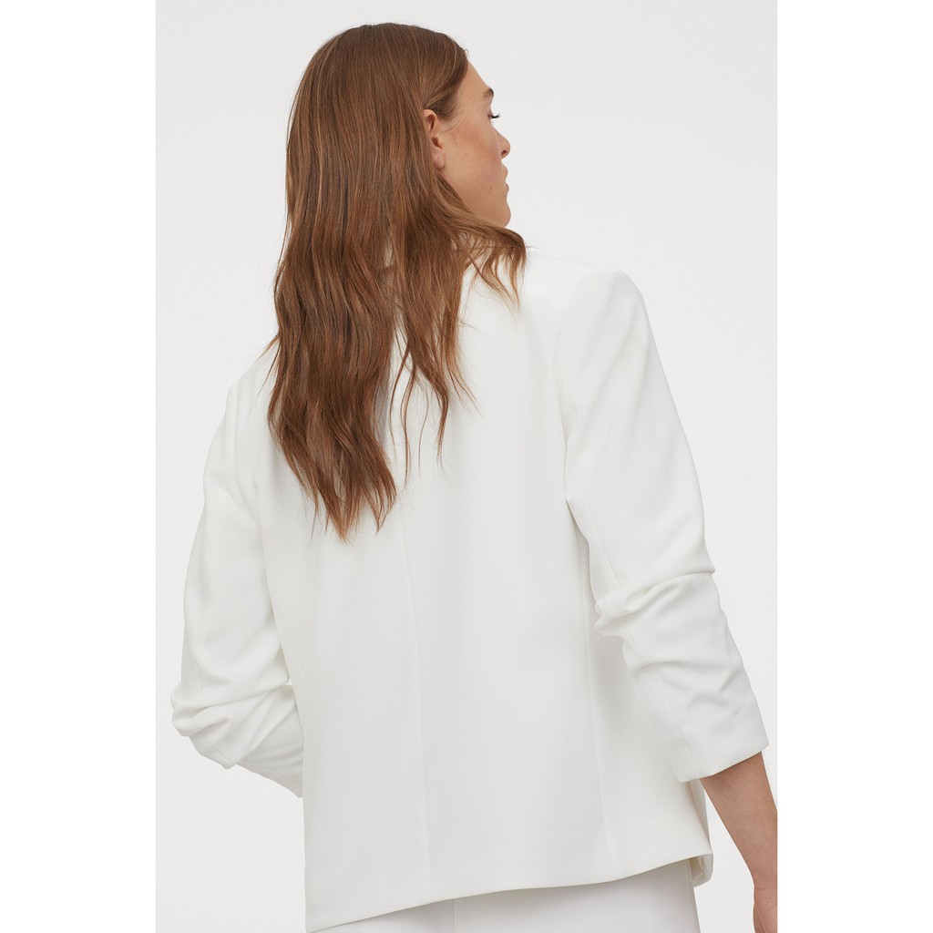Đức-Áo vest blazer H&M auth new tag Trắng authentic 2 lớp có lót chính hãng cao cấp | BigBuy360 - bigbuy360.vn