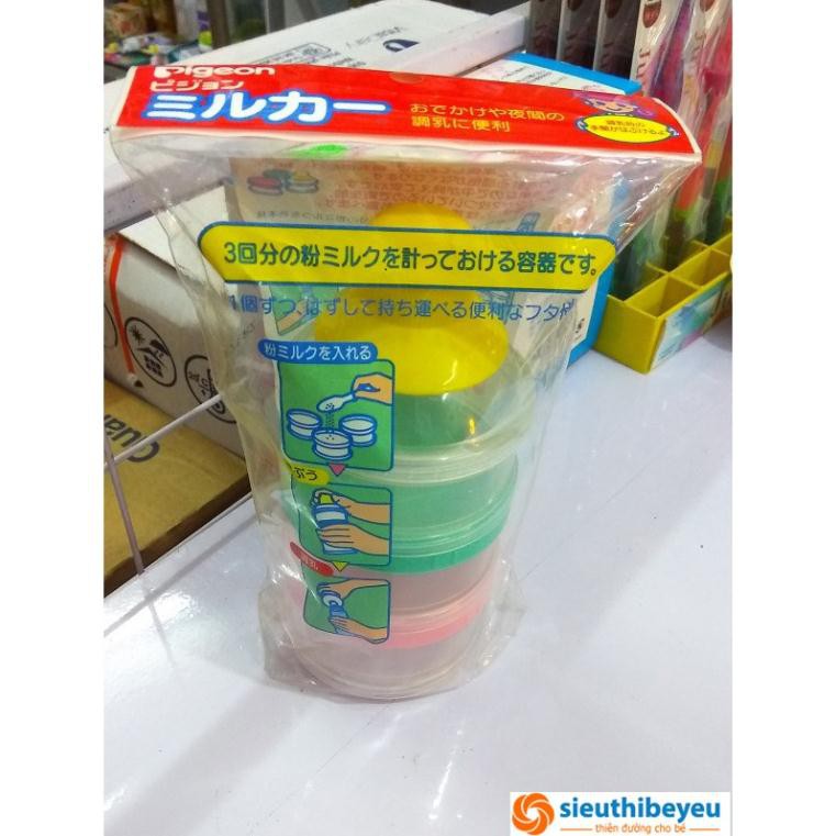 Hộp đựng chia sữa bột 3 ngăn