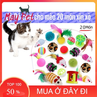 Đồ chơi cho mèo (nhiều phân loại)Các loại bóng banh cho mèo chơiCác loại đồ dùng cho mèo - MayPet