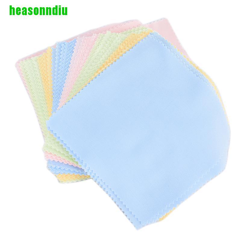 Set 10 Khăn Lau Kính / Màn Hình Điện Thoại / Ống Kính Máy Ảnh