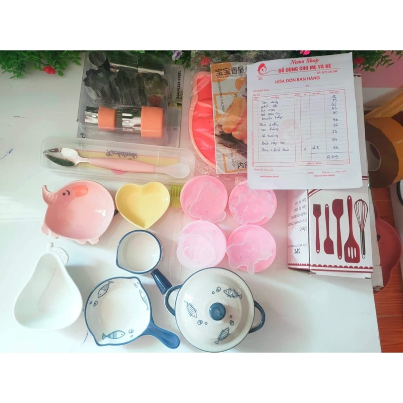 Team Xanh Dương / Chén , bát sứ màu xanh dương cho bé ăn dặm ạ