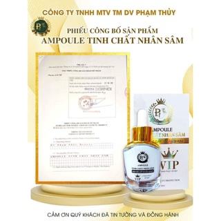 Serum tinh chất nhân sâm