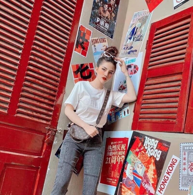 BÁN SỈ ÁO CHỮ DẬP NỔI CELINE CHO NỮ | BigBuy360 - bigbuy360.vn