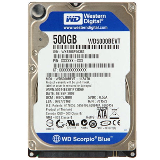 [Mã ELMS05 giảm 5% đơn 300k]Ổ cứng HDD Laptop 1TB / 500GB - Seagate, WD Tháo máy mới 95% - Bảo hành 12 tháng !