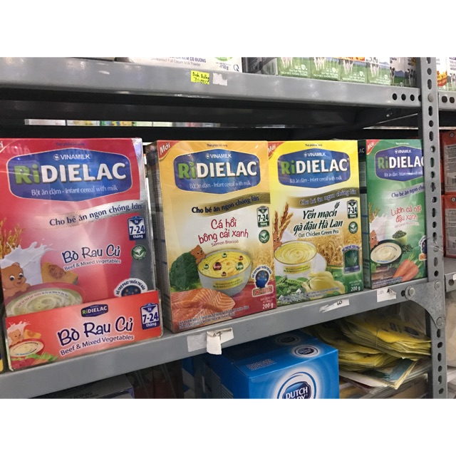 Bột ăn dặm Ridielac 12 loại nặm và ngọt