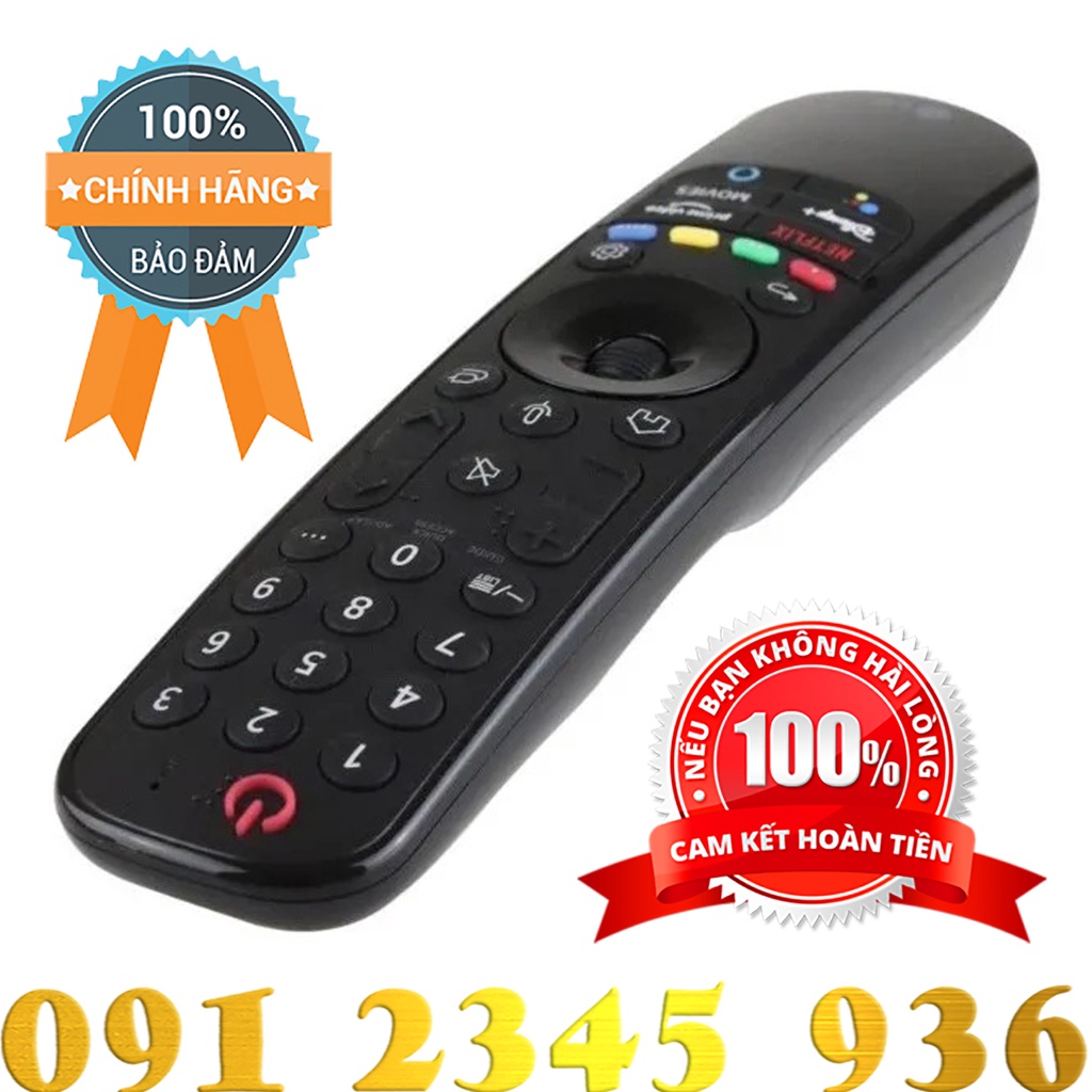 Remote Điều khiển tivi LG mẫu năm 2018 có Chuột bay có Giọng nói tặng Pin . Magic Remote AN-MR21GA , Made in INDONESIA