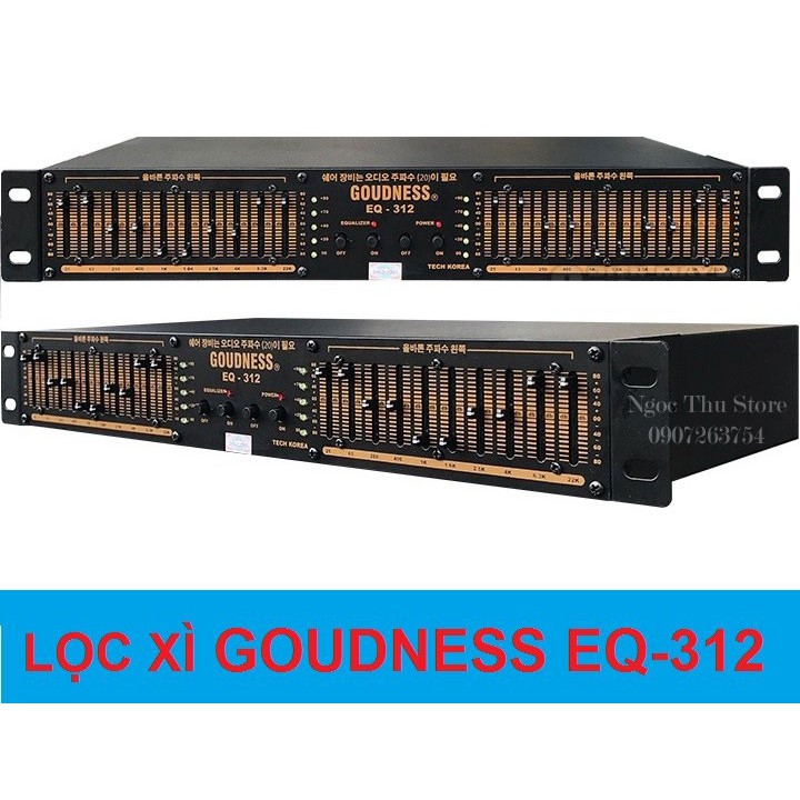 Lọc xì Equalizer GOUDNESS EQ-312