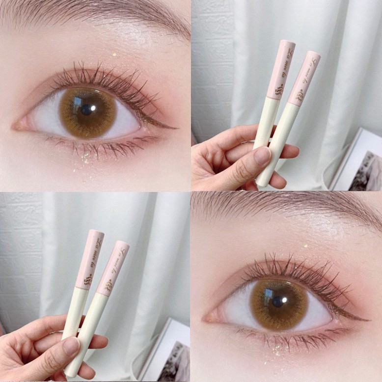 XDG URGS (Bán Buôn – Sỉ) Mascara Siêu Mảnh Tơi Mi Phong Cách Hàn Quốc Skinny Microcara Vỏ Hồng, Chuốt Mi Vỏ Hồng Lameila