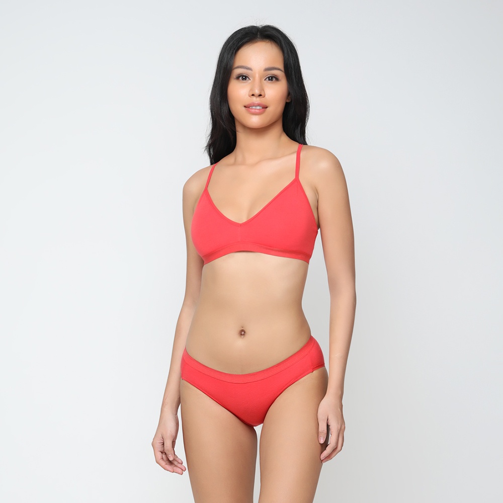 Áo Bra Top Jockey Nữ USA Originals Phối Dây - J1130