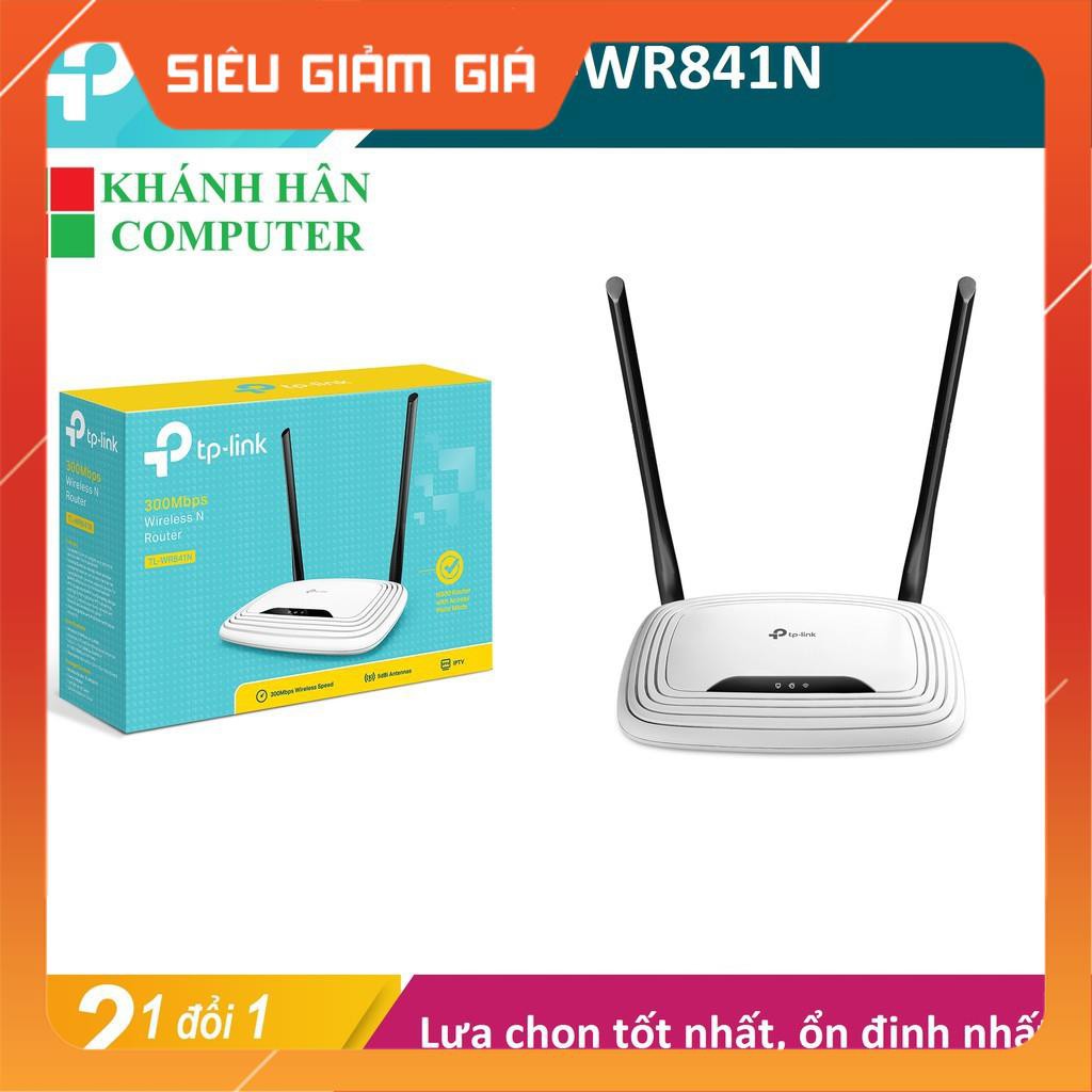 Bộ phát wifi TPLINK TL-WR841N 300Mbps Ver 14.0-BH 24 T