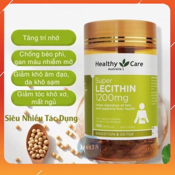 Mầm đậu nành Healthy Care Úc [FREE SHIP_AUTH] mẫu mới nhất, chuẩn nội địa úc 100 viên