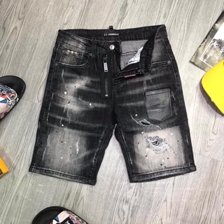 ⚡️𝐅𝐑𝐄𝐄 𝐒𝐇𝐈𝐏⚡️ quần bò ngố dsq nam cao cấp- quần ngố nam dsq spf.
