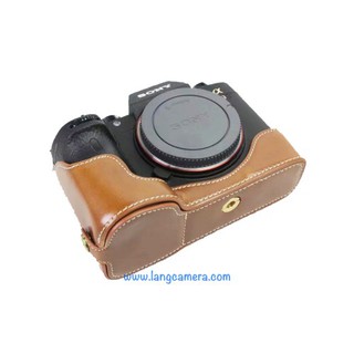 Bao da - Halfcase máy ảnh Sony A7M3, A7R3, A9