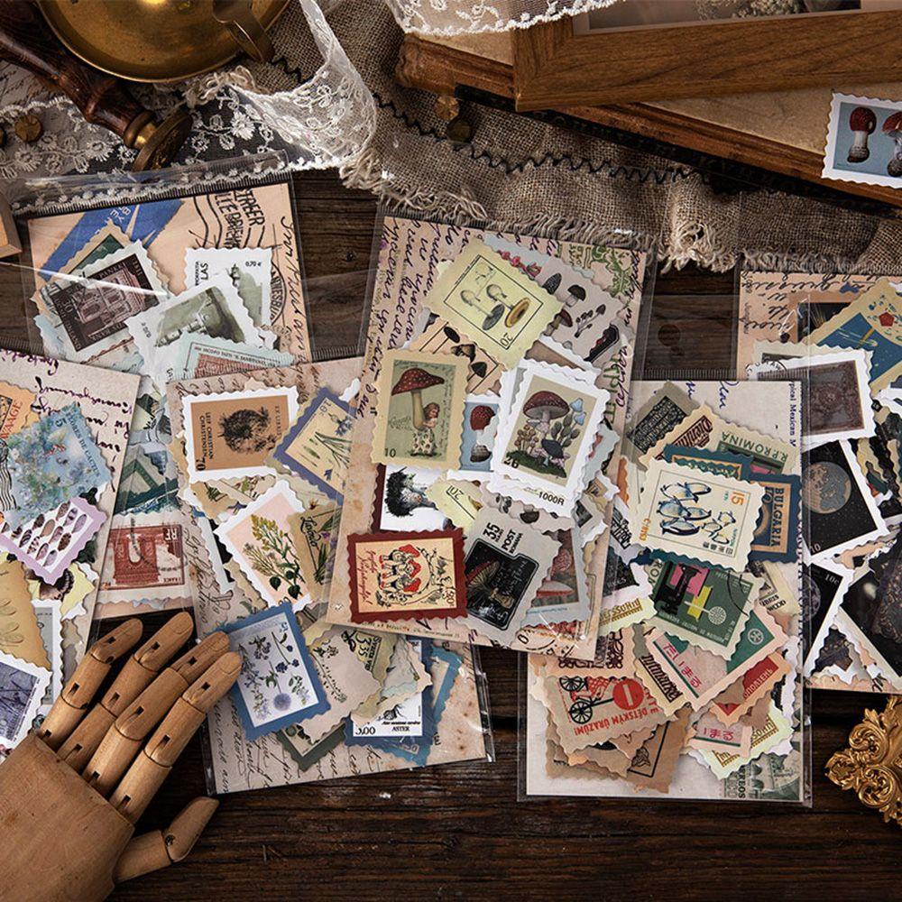 Set 46 Sticker Dán Trang Trí Album Sổ Tay DIY Series 1