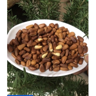 [LÔ HẠT TO VÀNG] Hạt thông Mỹ 500g ngon