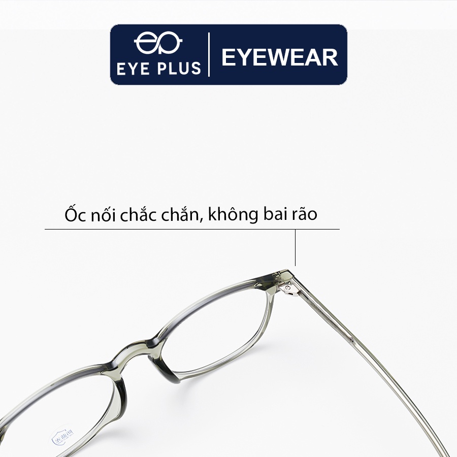 Gọng kính cận nam nữ EYE PLUS mắt tròn hottrend E360-72023