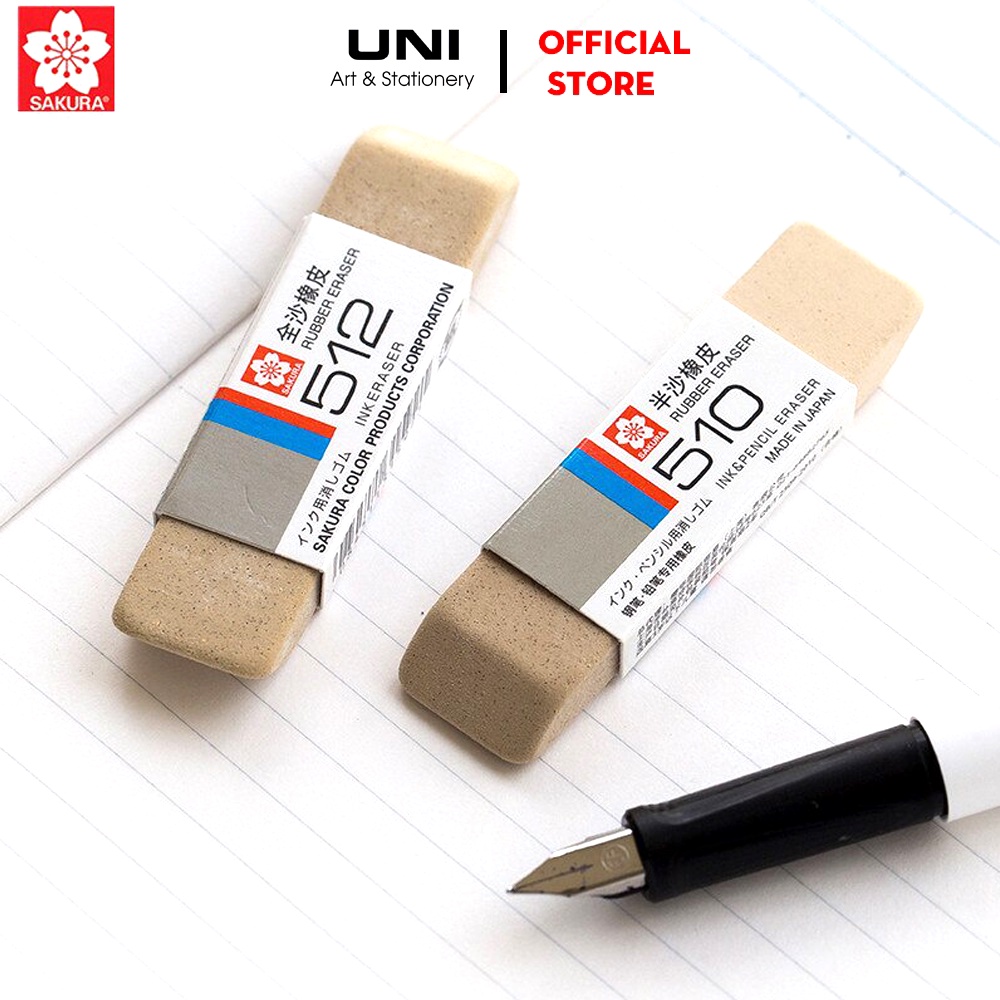 Tẩy cát SAKURA RADIC Tẩy được bút bi và bút chì