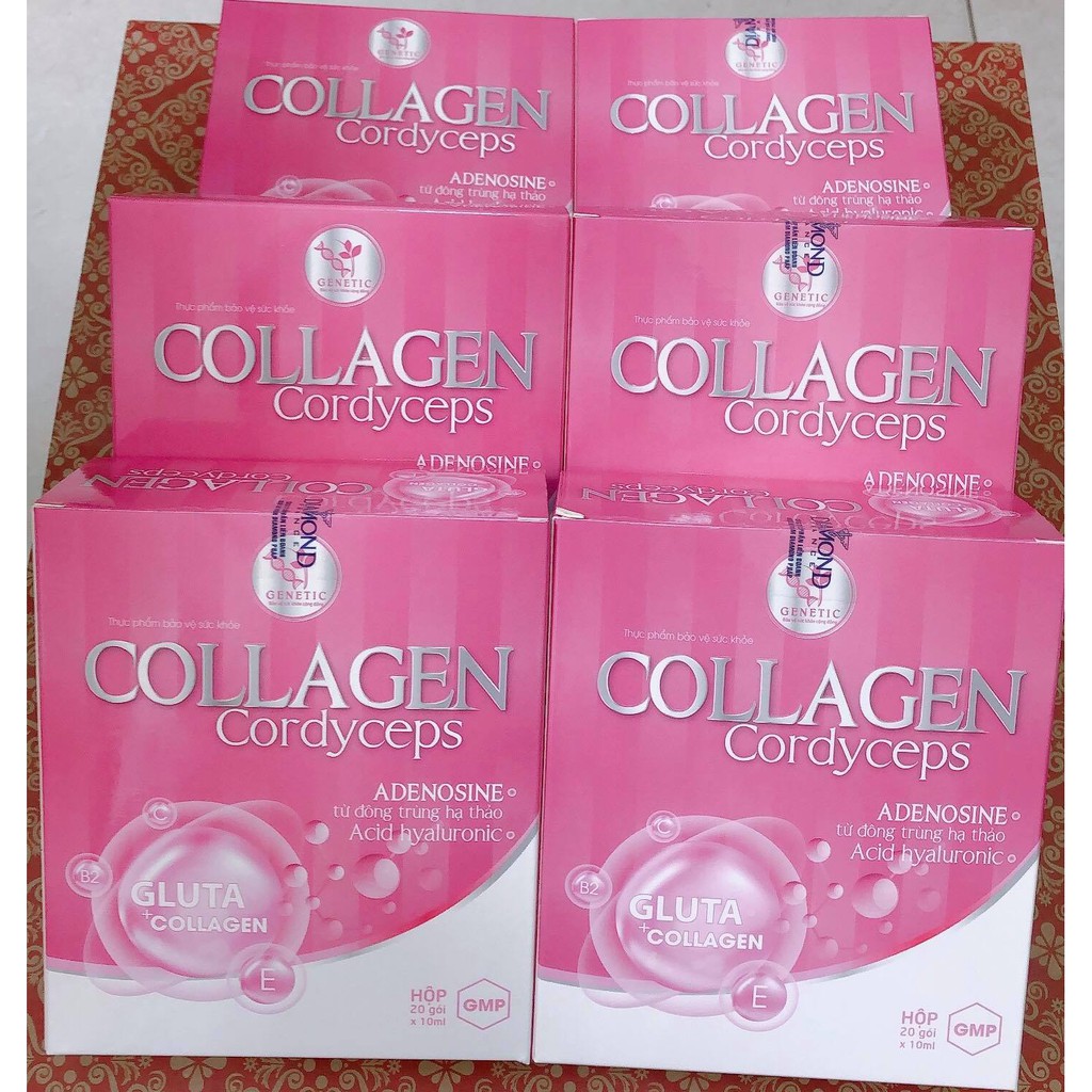 Nước uống trắng da giảm nám Collagen Cordyceps - Sản phẩm viện hàn lâm KHCN VN