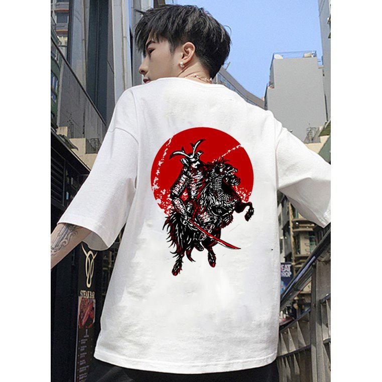 Áo thun unisex form rộng phong cách Nhật Bản đẹp độc lạ vải dày mịn 2019T1631