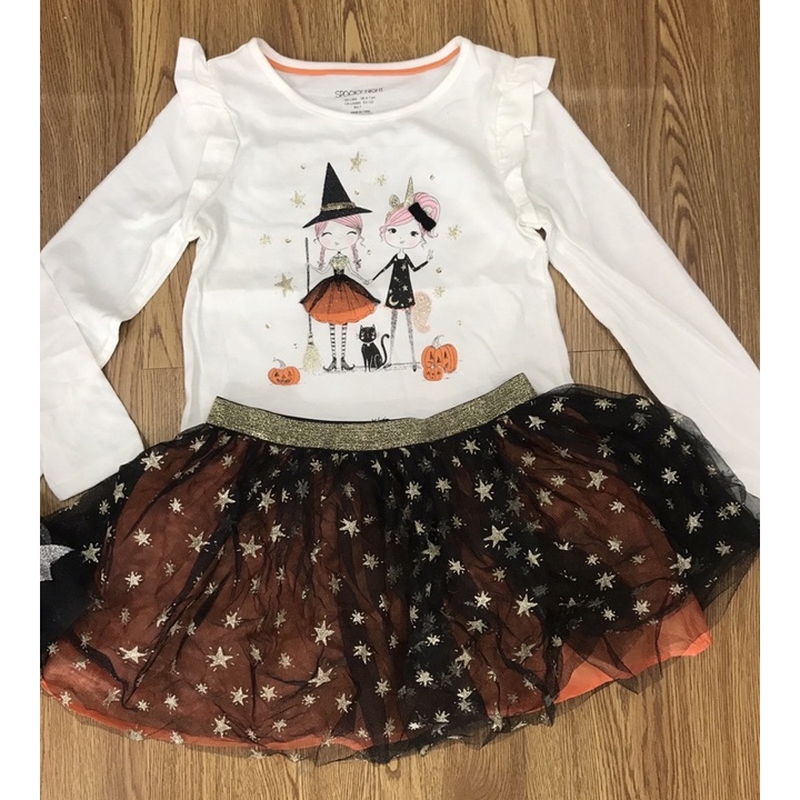 Set áo và chân váy halloween