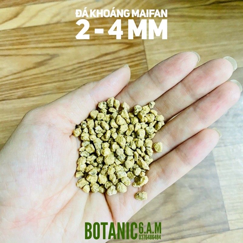 Đá khoáng Masato (Maifan) giữ màu sen đá, xương rồng - 1kg