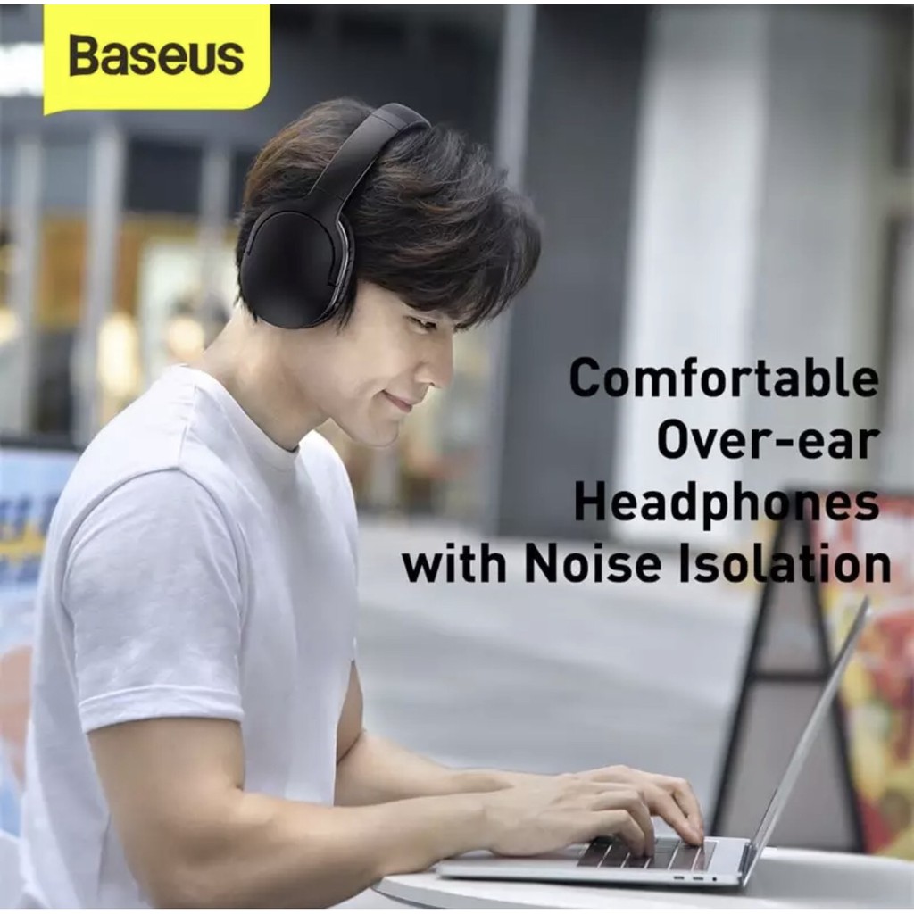 Tai Nghe Không Dây Baseus D02 Pro Bluetooth 5.0 Âm Lập Thể HIFI Xếp Gọn Phong Cách Thể Thao