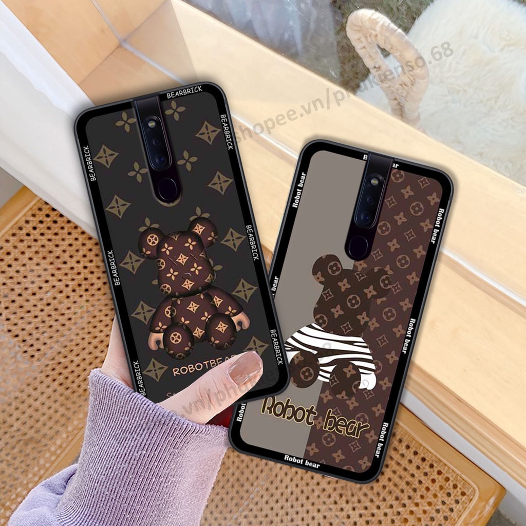 Ốp lưng điện thoại Oppo F11 / F11 Pro in hình gấu bear, kaws, doremon thời trang, ốp lưng cao cấp chất lượng