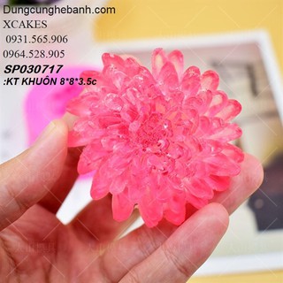 Khuôn Silicon Hoa Cúc Thược Dược