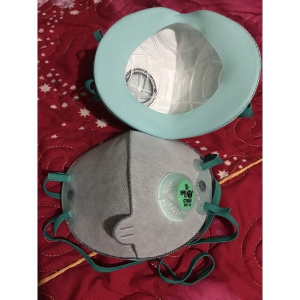 Khẩu trang C750V combo 20 cái Hàn Quốc có van thở, chống độc, lọc bui