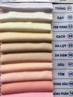 Vải Lót Silk thun dày (Khổ 1m6, giá 1m)