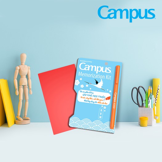 Bộ Sản Phẩm Ghi Nhớ Campus Memorization Kit MMK-01, bộ dụng cụ ghi nhớ thông minh Campus - Soleil Shope