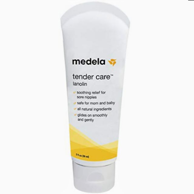 Kem trị nứt đầu ti medela tender care lanolin