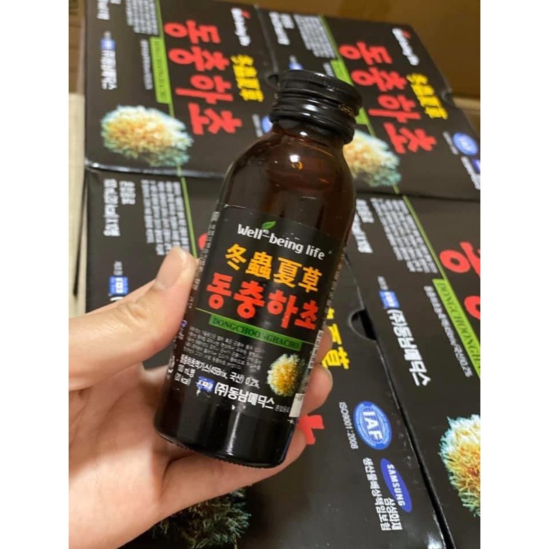 [HÀNG MỚI] Nước Đông Trùng Hạ Thảo Hàn Quốc,Hộp 10 Chai x 100ml [DATE 2022] | BigBuy360 - bigbuy360.vn